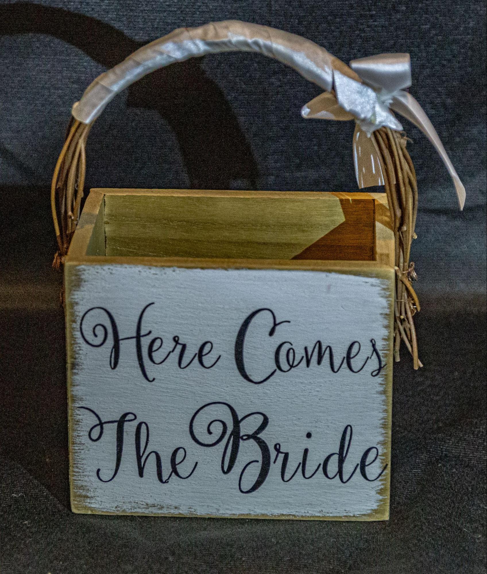 Flower Girl Basket from Golden Moments Rentals